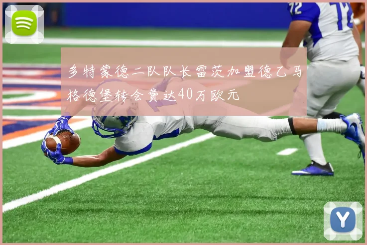 多特蒙德二队队长雷茨加盟德乙马格德堡转会费达40万欧元